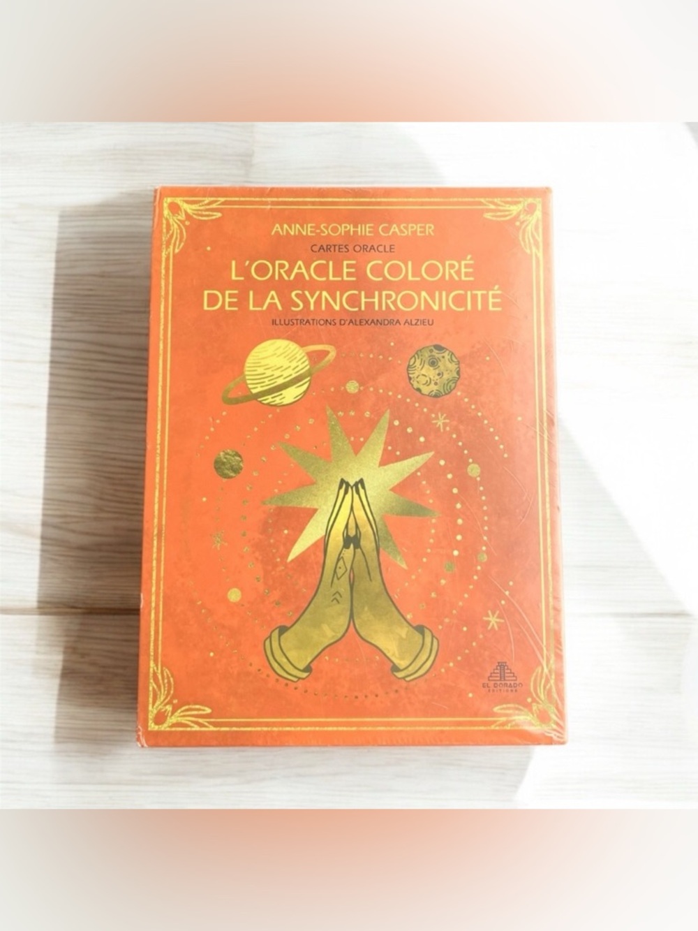 NEW French Version Cartes oracle - L'oracle coloré de la synchronicité 44 Cartes